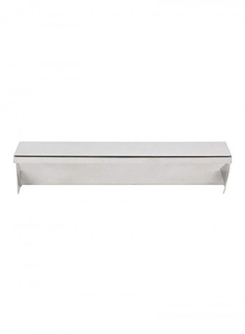 Triangular Mold And Top Silver 11.75x2.25inch