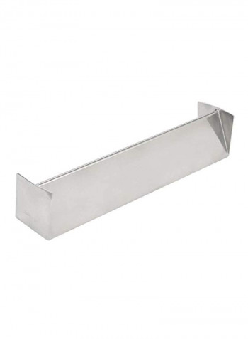 Triangular Mold And Top Silver 11.75x2.25inch