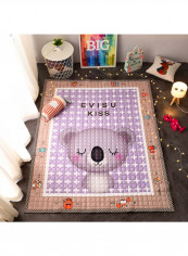 Animal Print Anti-Skidding Mat Multicolour 145x195centimeter