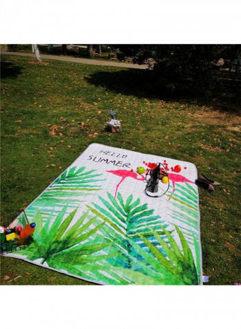 Waterproof Outdoor Beach Mat Multicolour 160x230centimeter