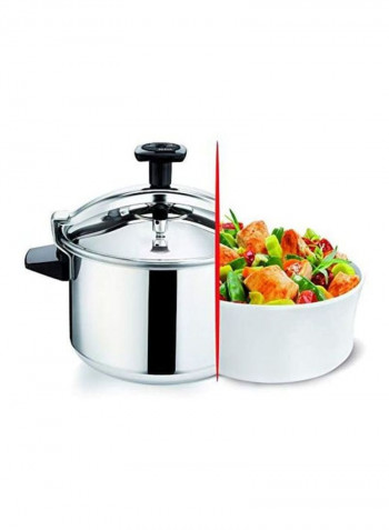 Authentic Pressure Cooker Silver 10L