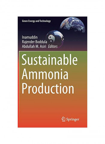 Sustainable Ammonia Production Hardcover
