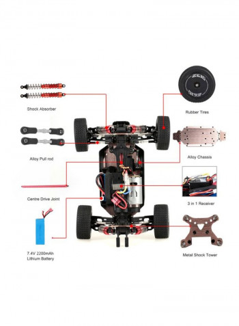RC Off-Road Racing Drift Car 41.5x15x23cm