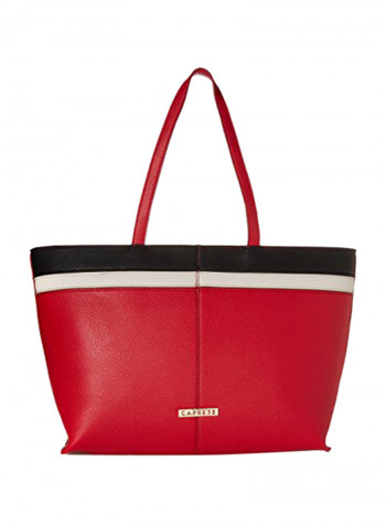 Polyester Blend Shopper/Tote TEPHILGRGW Red
