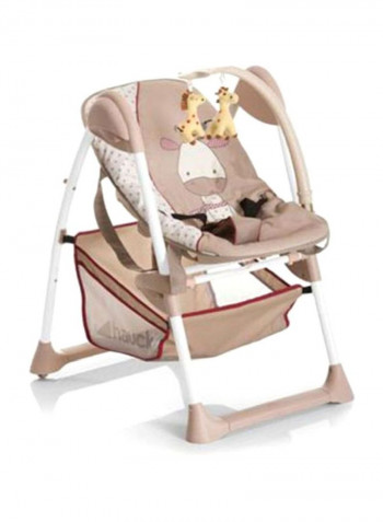 Sit And Relax High Chair - Beige/White