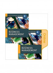 IB Business Management Print And Online Course Book Pack: Oxford IB Diploma Programme Paperback