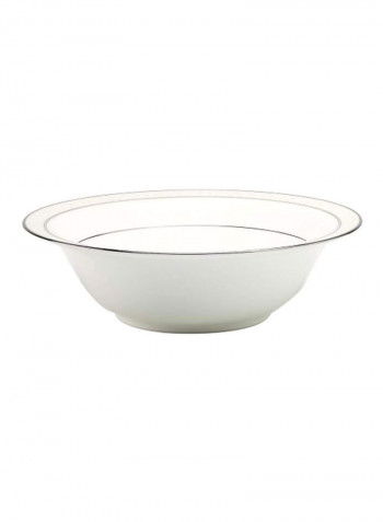 Round Vegetable Bowl Platinum 9x9x3inch