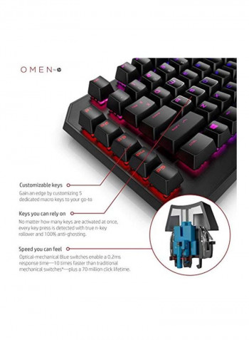 Omen Sequencer Gaming Keyboard Black