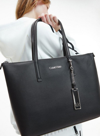 Shopping Tote Bag Black