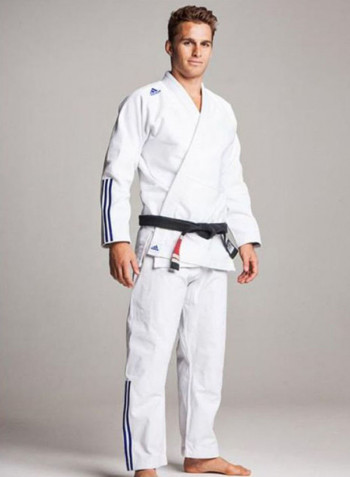 Quest Brazilian Jiu-Jitsu Uniform - Brilliant White, A2 A2