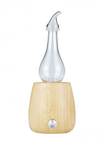 Home Fragrance Machine With Glass Bottle YX27471 Beige/Clear