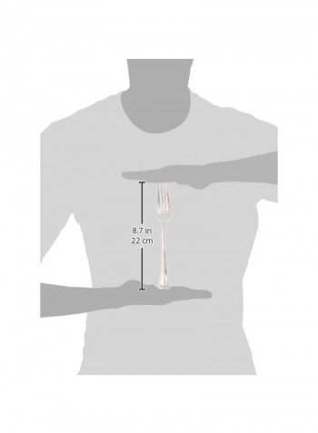 65-Piece Stainless Steel Flatware Set Silver