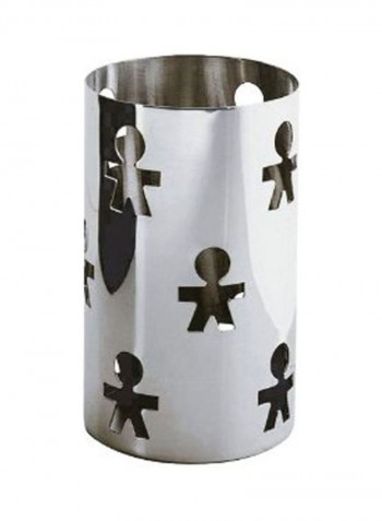 Stainless Steel Breadstick Holder Silver