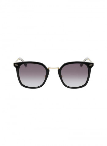 Women's Full Rim Acetate Square Sunglasses - Lens Size: 49 mm