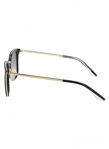 Women's Full Rim Acetate Square Sunglasses - Lens Size: 49 mm