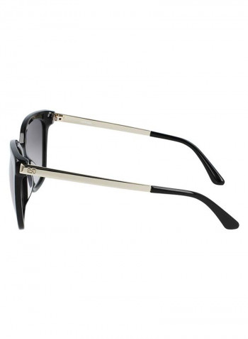 Women's Full Rim Acetate Square Sunglasses - Lens Size: 55 mm