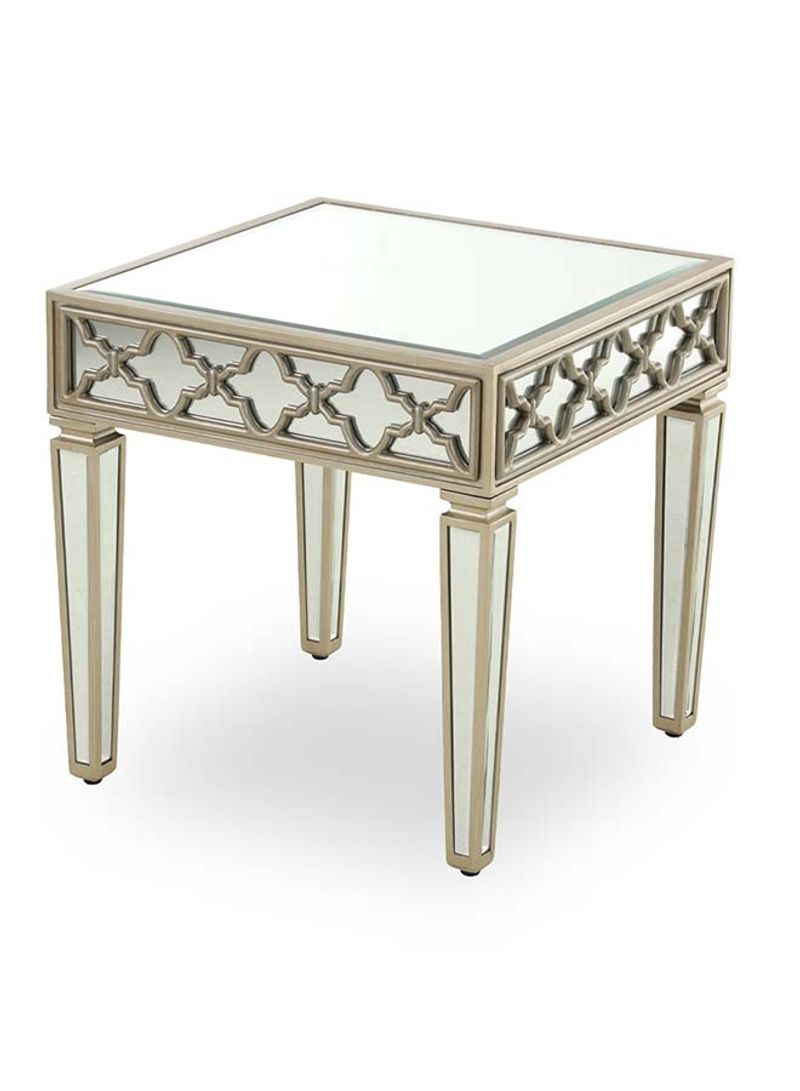 Whitney End Table Gold 55 x 55 x 56cm