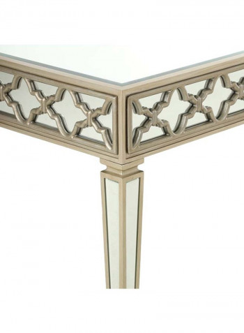 Whitney End Table Gold 55 x 55 x 56cm
