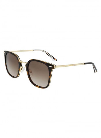 Women's Full Rim Acetate Square Sunglasses - Lens Size: 49 mm