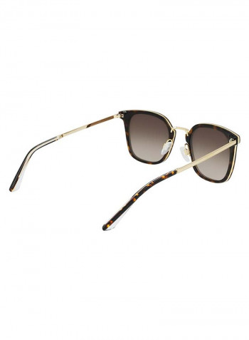 Women's Full Rim Acetate Square Sunglasses - Lens Size: 49 mm
