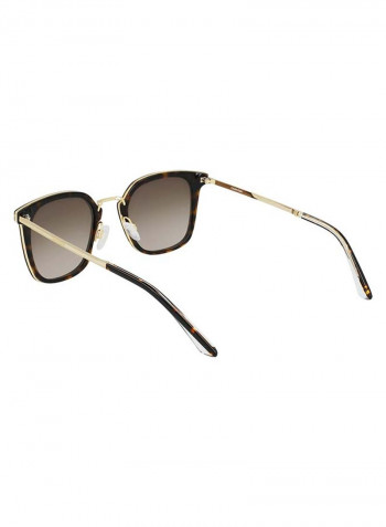 Women's Full Rim Acetate Square Sunglasses - Lens Size: 49 mm