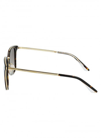 Women's Full Rim Acetate Square Sunglasses - Lens Size: 49 mm