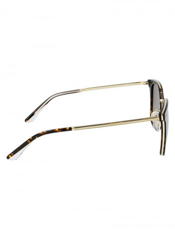 Women's Full Rim Acetate Square Sunglasses - Lens Size: 49 mm