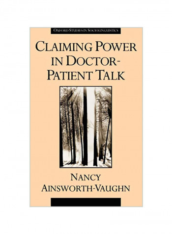 Claiming Power In Doctor-Patient Talk Hardcover