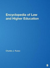 Encyclopedia Of Law And Higher Education Hardcover English by Charles J. Russo