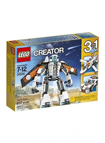 237-Piece Creator Future Flyers Building Toy