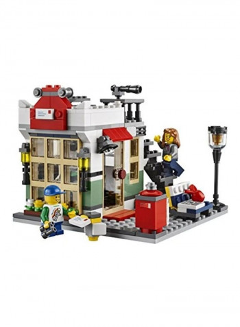 466-Piece Creator Toy and Grocery Shop 3-in-1 Building Set