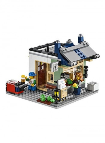 466-Piece Creator Toy and Grocery Shop 3-in-1 Building Set