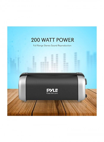Compact And Portable Bluetooth Speaker Black