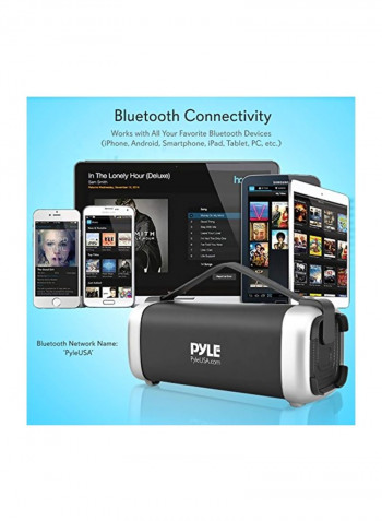 Compact And Portable Bluetooth Speaker Black