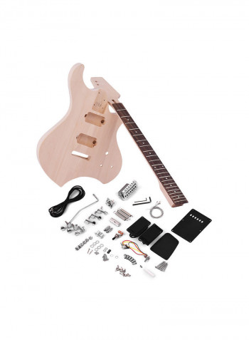 Unfinished Electric Guitar DIY Kit