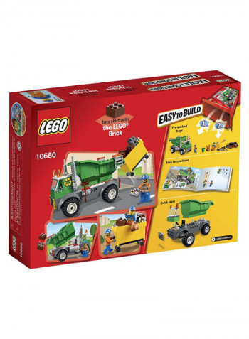 99-Piece Juniors Easy To Build Garbage Truck Building Toy
