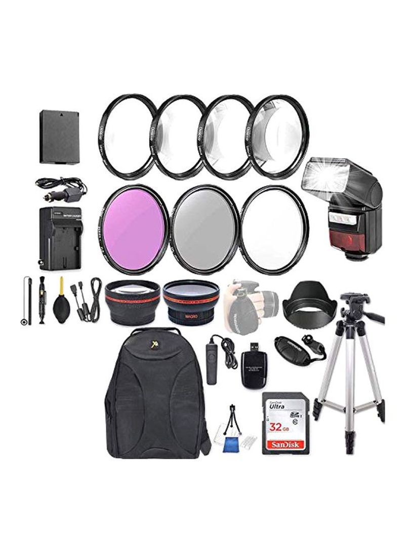 Camera Accessory Kit Black/White/Pink