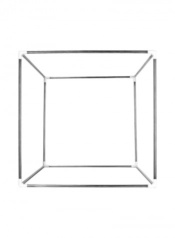 4-Piece Mini Photography Studio Shooting Tent Softbox With LED Light Board Set Black/White