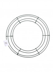 Wire Wreath Frame Green 18x1x18inch