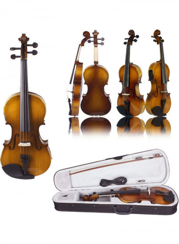 Full Size Acoustic EQ Electric Violin Fiddle Kit