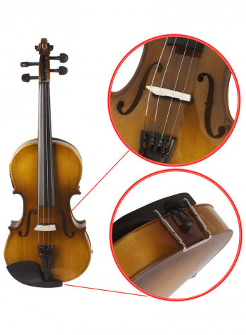 Full Size Acoustic EQ Electric Violin Fiddle Kit