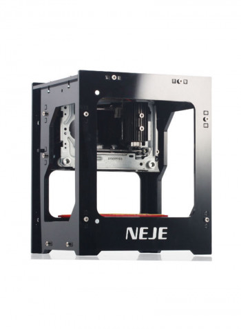 Mini Engraving Machine Black 21 x 21 x 22centimeter