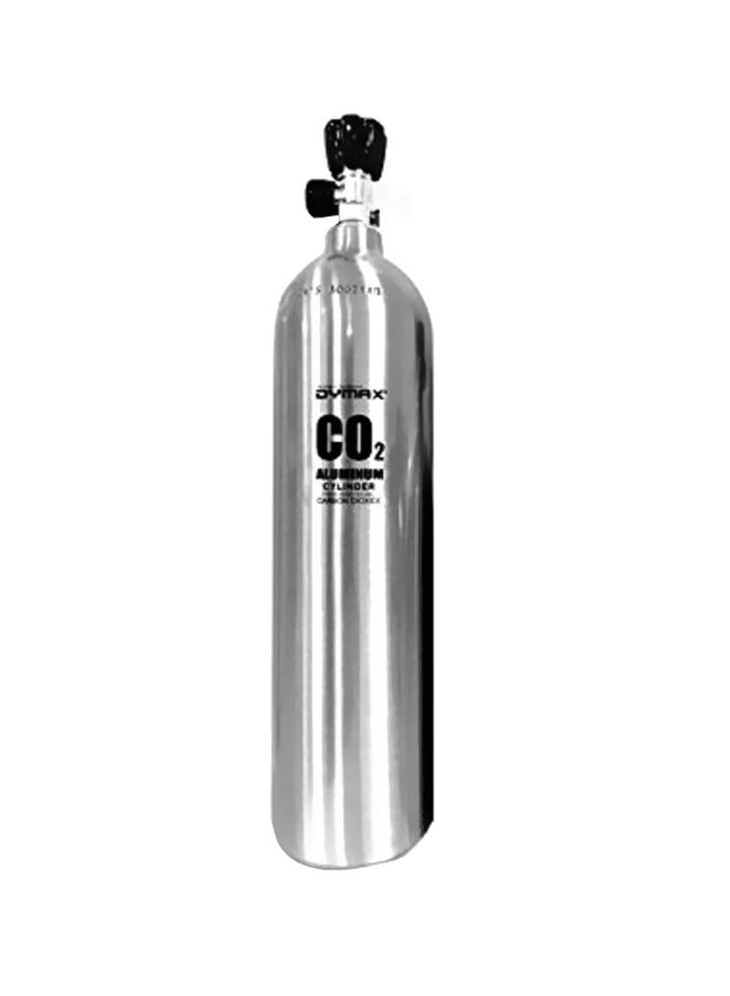 Aquarium CO2 Aluminum Cylinder Silver 3L