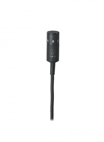 Cardioid Condenser Clip-On Instrument Microphone PRO35 Black