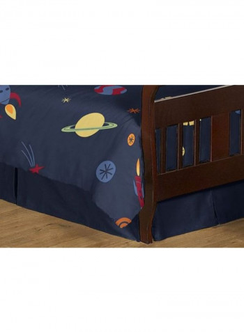 5-Piece Toddler Bedding Set Navy/Blue