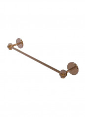 Satellite Orbit One Collection Twisted Accents Towel Bar Brushed Bronze 30inch