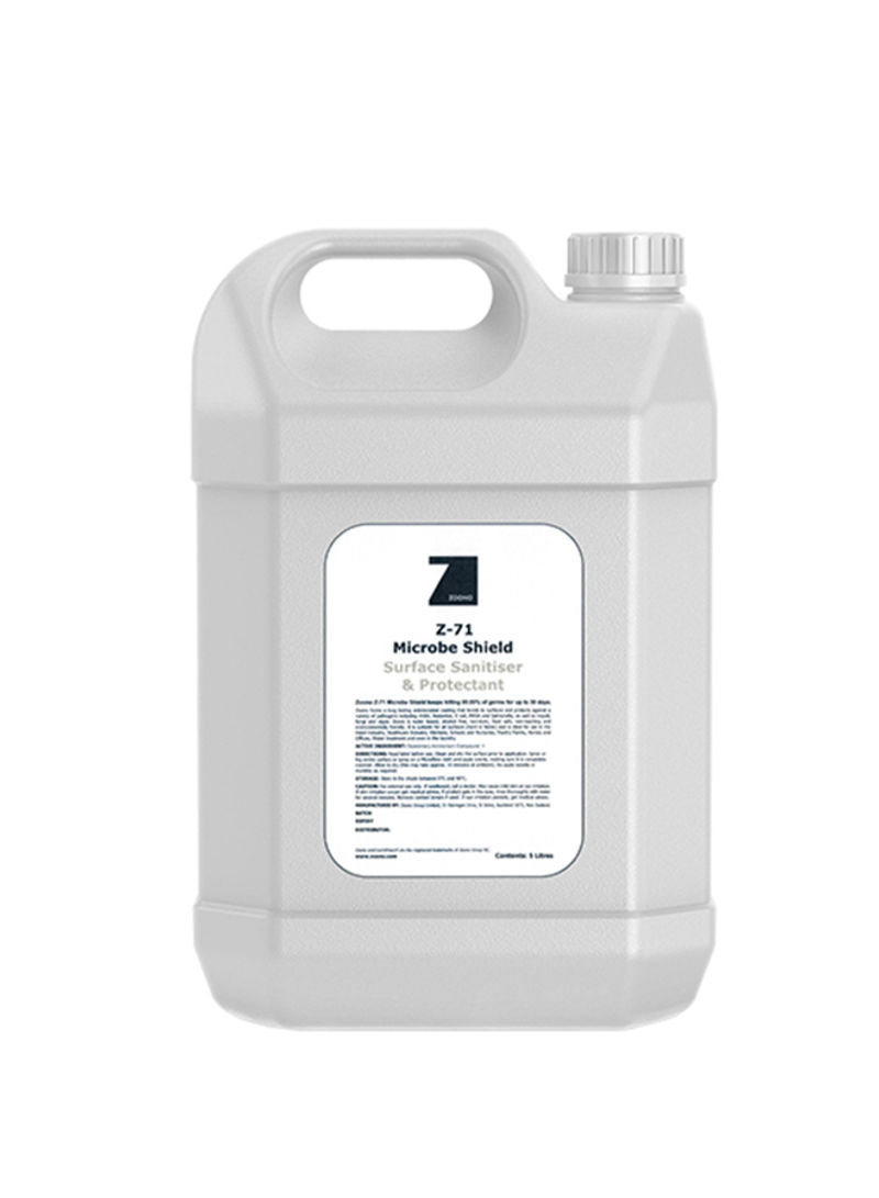 Z-71 Microbe Shield Surface Sanitiser & Protectant  White 5L