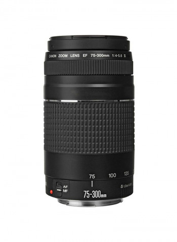 EF 75-300mm f/4-5.6 III Telephoto Zoom Lens Black