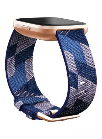 Renewed - Versa 2 Special Edition (NFC) Smartwatch Navy/Pink Aluminum