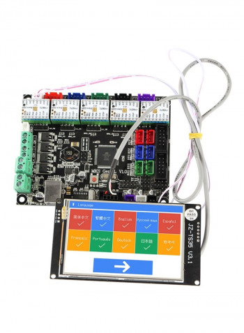 GEN L Motherboard V2.0 Driver For 3D Printer 23x18x3centimeter Black/Blue/Red